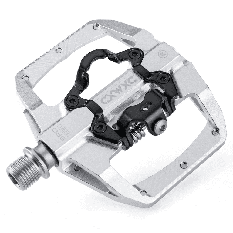 Mountain Bike Pedals Dual Function Dual Sided Pedals Plat SPD