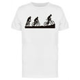 thumbnail image 1 of Mountain Bike Racers Design T-Shirt Men -Image by Shutterstock, Male Medium, 1 of 2