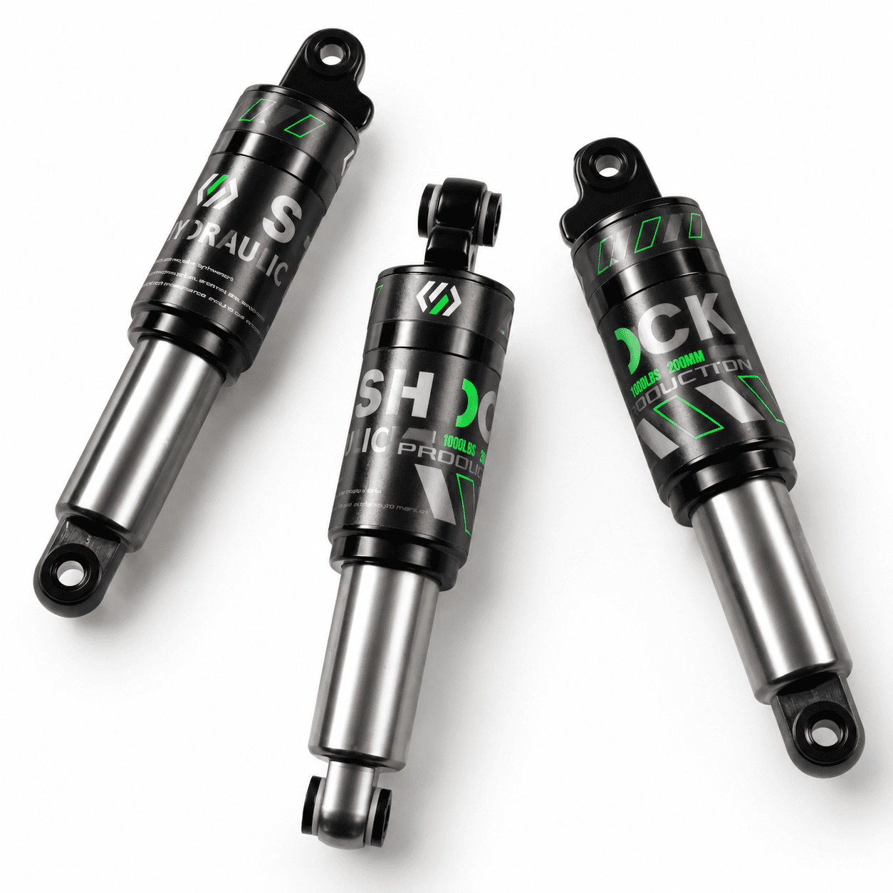 Shock Absolver Mountain Bike Rear Shock Absorber 120mm/125mm/150mm/165mm/185mm/190mm ...