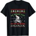 thumbnail image 1 of Mountain Bike Rider, Oh What Fun Christmas Ugly Sweater Gift T-Shirt, 1 of 4