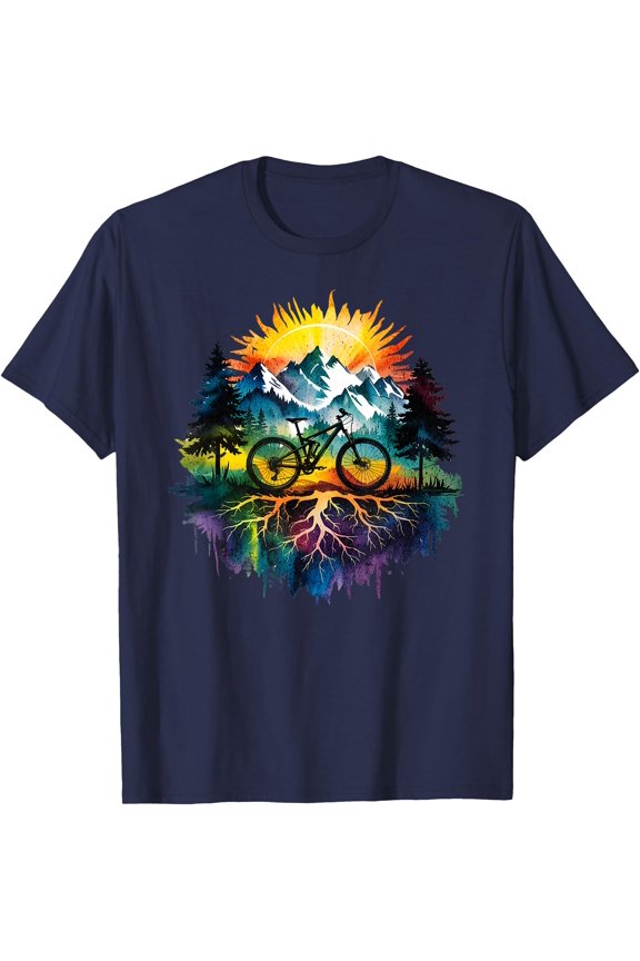 Mountain Bike Rider Trail Riding Mtb Cyclist T-Shirt