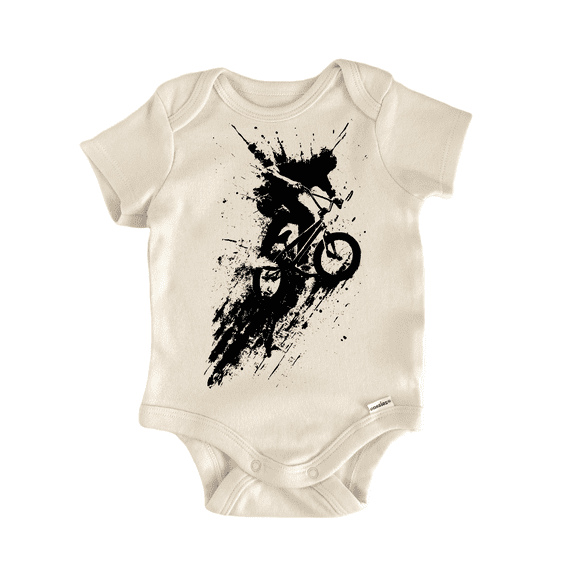 Mountain Bike Riding - Baby Bodysuit - Walmart.com