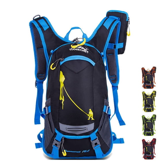 Mountain Bike Riding Outdoor Backpack Men And Women Travel,Upgrade red