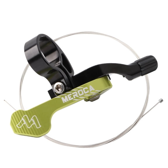 Mountain Bike Seatpost Dropper CNC Remote Lever Kit Fits Adjustable Handle Precision Bearing Joint Bicycle Dropper