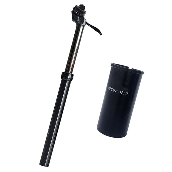 Mountain Bike Seatpost Light weight Stainless Steels Bike Dropper Seatpost with Hand Regulation Cycling Accessories