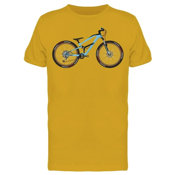 Mountain Bike Side T-Shirt Men -Image by Shutterstock, Male 3X-Large