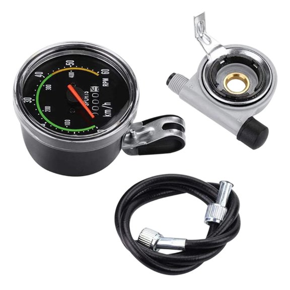 Mountain Bike Speedometer Accurate Measurement for Reliable Cycling Speed Data in All Terrains Crafted from Aluminum Alloy