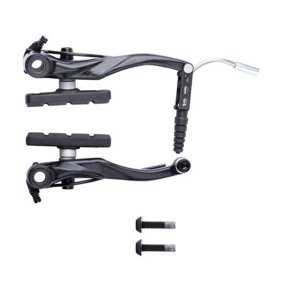 Mountain Bike V Brakes Set, Aluminum Alloy Mountain Bike Brakes Bike V Brakes Cycling V Brakes Front Rear Brakes Part