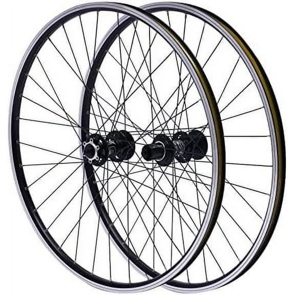 Mountain Bike Wheelset 27.5inch Front Rear Wheels with 2 Quick Release Levers & Spokes 441lbs Capacity Aluminum Alloy MTB Wheelset Fit 7-11 Speed Cassette$$Sport & Recreation Other