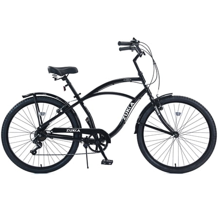 Mountain Bikes 7 Speed Bicycles 26"Inch Multiple Colors Men's Beach Cruiser Bike,Hybrid Bikes