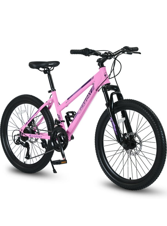Mountain Bikes for Women, 26 inch Mountian Bike with Disc Brakes, Pink