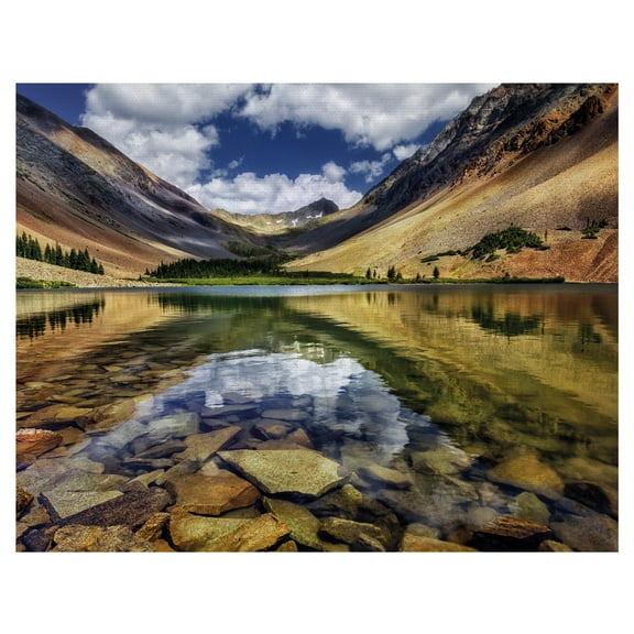 Mountain Blends by Michael Greene Landscape Canvas Art