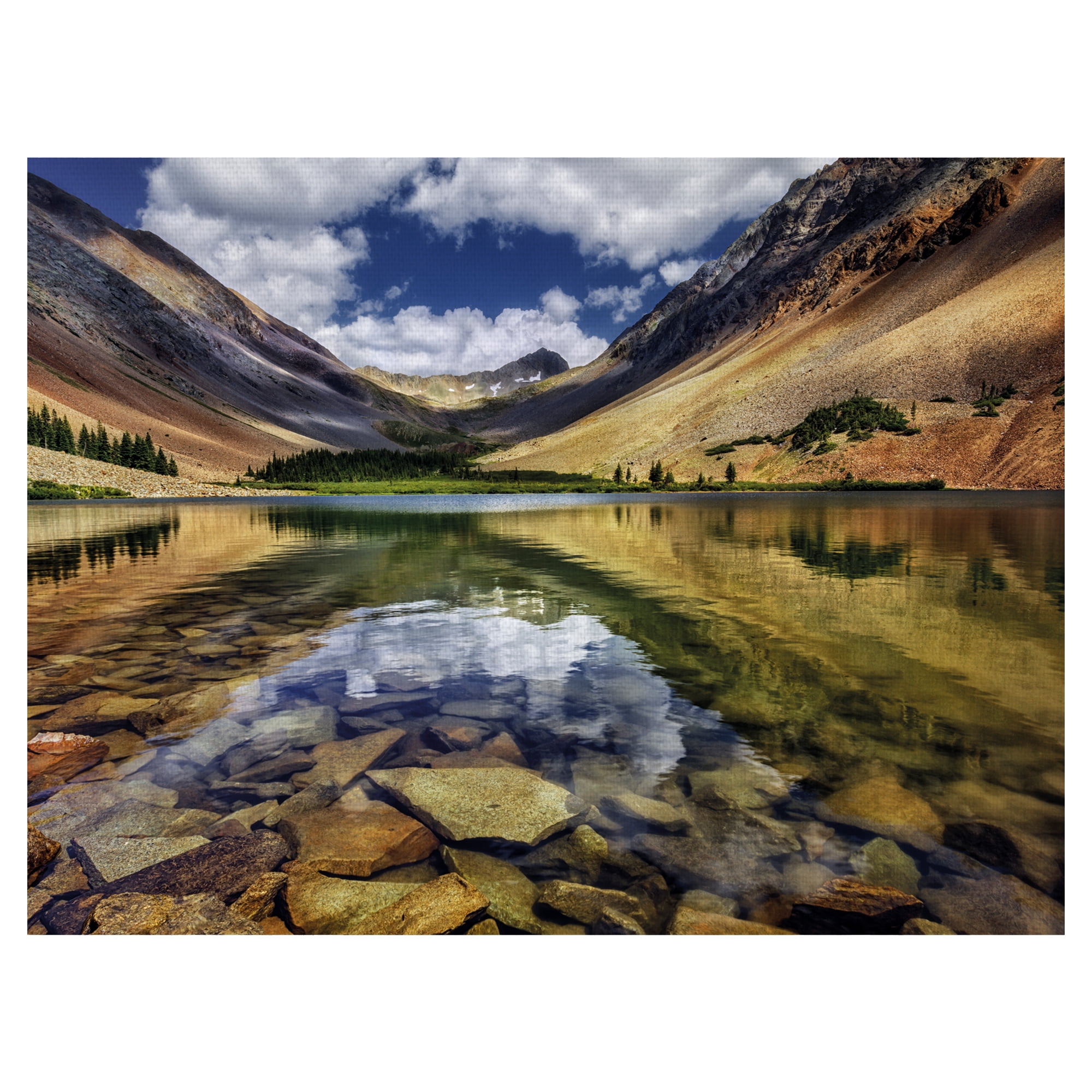 Mountain Blends by Michael Greene Landscape Canvas Art