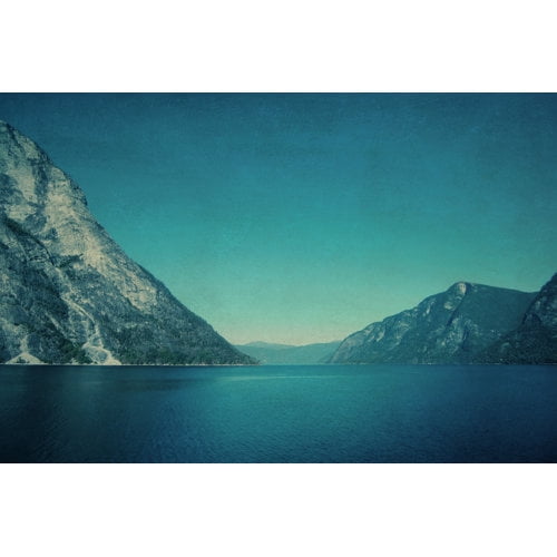 "Mountain Blues" by Ingrid Beddoes Painting Print on Wrapped Canvas