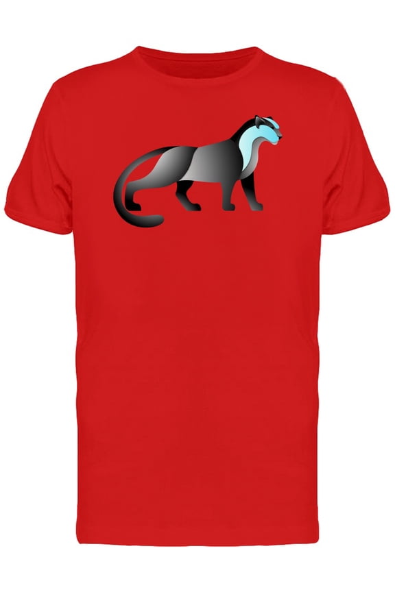 Mountain Cat Bicolor Logo T-Shirt Men -Image by Shutterstock, Male Large