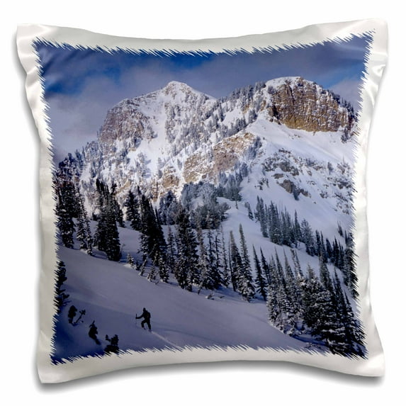 3dRose, Mountain Climbing, Uinta-Wasatch-Cache, Utah, USA - US45 HGA0454 - Howie Garber, 16x16 inch Pillow Case