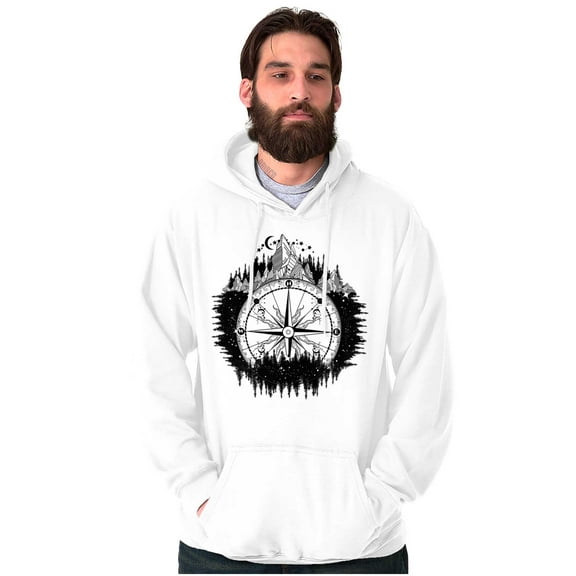 Mountain Compass Symbolic Spirit Hoodie Sweatshirt Women Men Brisco Brands X