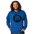 thumbnail image 1 of Mountain Compass Symbolic Spirit Unisex Plus Fleece Graphic Hoodie Brisco Brands 3X, 1 of 5