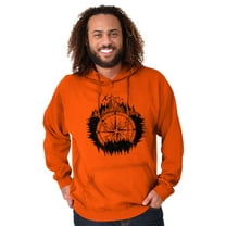 Mountain Compass Symbolic Spirit Unisex Plus Fleece Graphic Hoodie Brisco Brands 2X