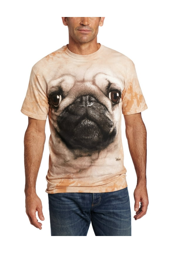 Mountain Corp 1033695 Pug Face XXX Large T-Shirt