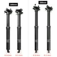 thumbnail image 1 of Mountain Cycling Seatpost With Adjustable Height Cable Controlled Hydraulic Seatpost Remote Internal Inner Cable Routing Cycling Seat Post, 1 of 7