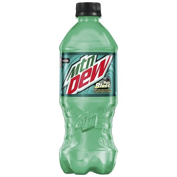 Mountain Dew Baja Blast, 20 Oz Bottle - 24 Pack