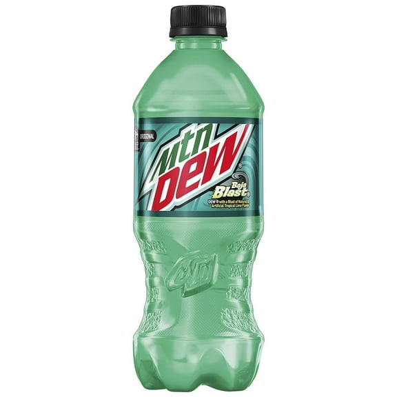 Mountain Dew Baja Blast, 20 Oz Bottle