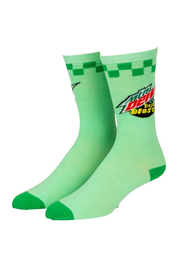 Baja Blast Logo Crew Socks