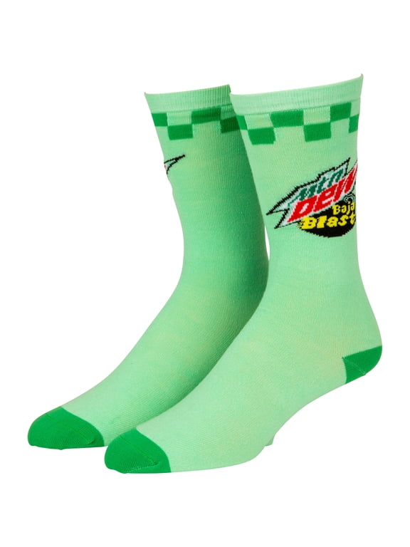 Baja Blast Logo Crew Socks