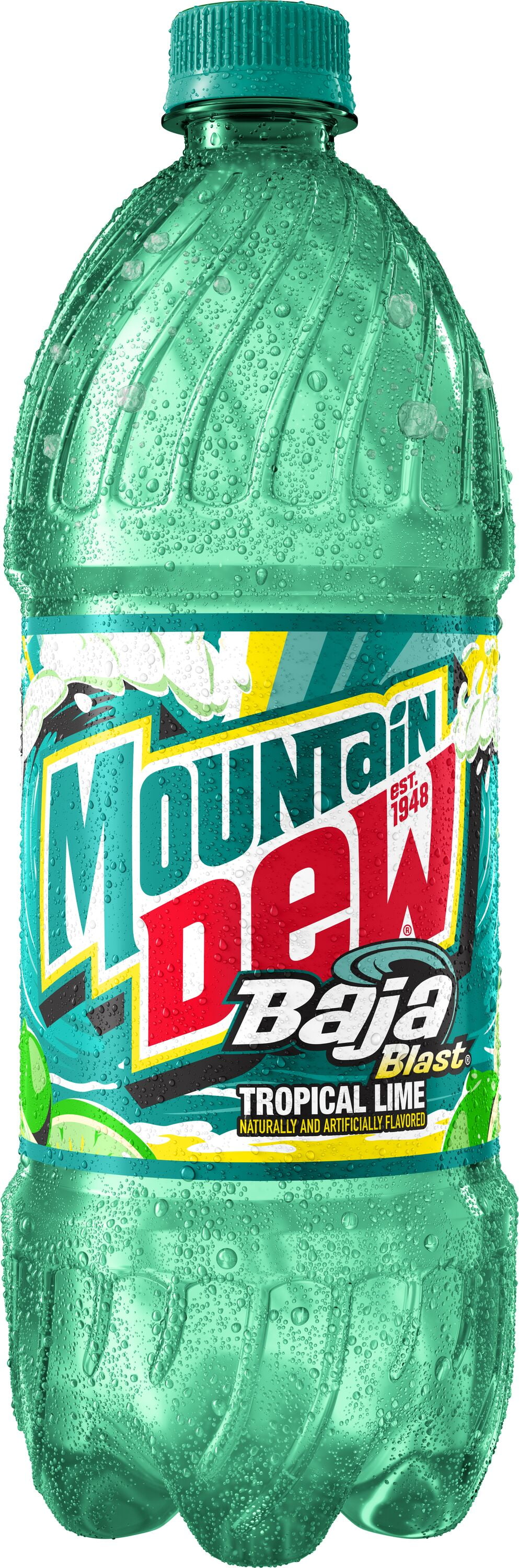 Mountain Dew Baja Blast Soda Pop 1 Liter Bottle Walmart mountain-dew-baja-blast-soda-pop-1-liter-bottle-walmart