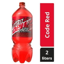 Mountain Dew Code Red Cherry Citrus Soda Pop, 2 Liter Bottle
