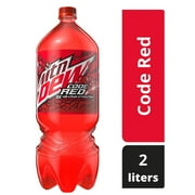 Mountain Dew Code Red Cherry Flavored Soda, 2 L