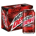 thumbnail image 1 of Mountain Dew Code Red Cherry Flavored Soda Pop, 12 oz, 12 Pack Cans, 1 of 4