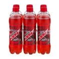 thumbnail image 1 of Mountain Dew Code Red Soda, 16.9 oz bottle (6 count), 1 of 2