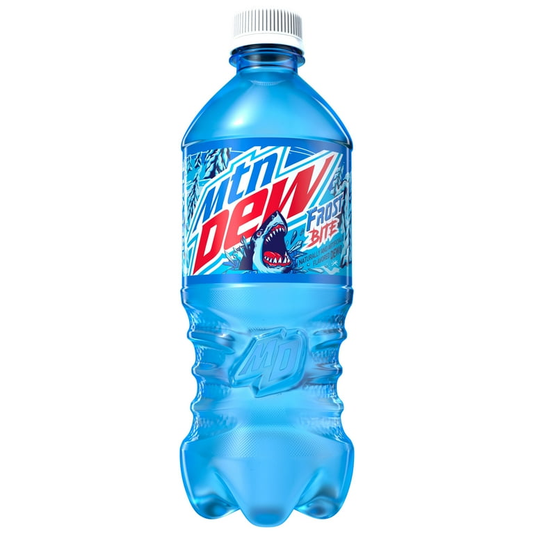 Mountain Dew Frost Bite Melon Citrus Soda Pop, 20 fl oz, Bottle