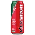 thumbnail image 1 of Mountain Dew Kickstart, Energizing Drink, Fruit Punch Flavor, 16 fl oz Can, Allergens Not Contained, 1 of 6