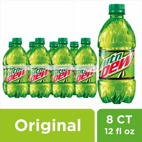 Mountain Dew Soda Bottles 8 pk / 12 fl oz