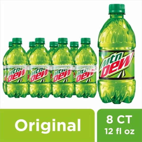 Mountain Dew Soda Bottles 8 pk / 12 fl oz