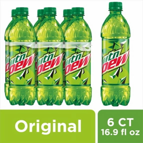 2X - Mountain Dew Soda Bottles