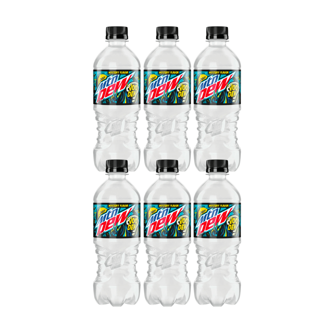 Mountain Dew Soda, Mystery Flavor, Voo Dew (20 fl. oz., 6pack