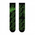 thumbnail image 1 of Mountain Dew Triangulated Bottles Crew Socks, 1 of 3