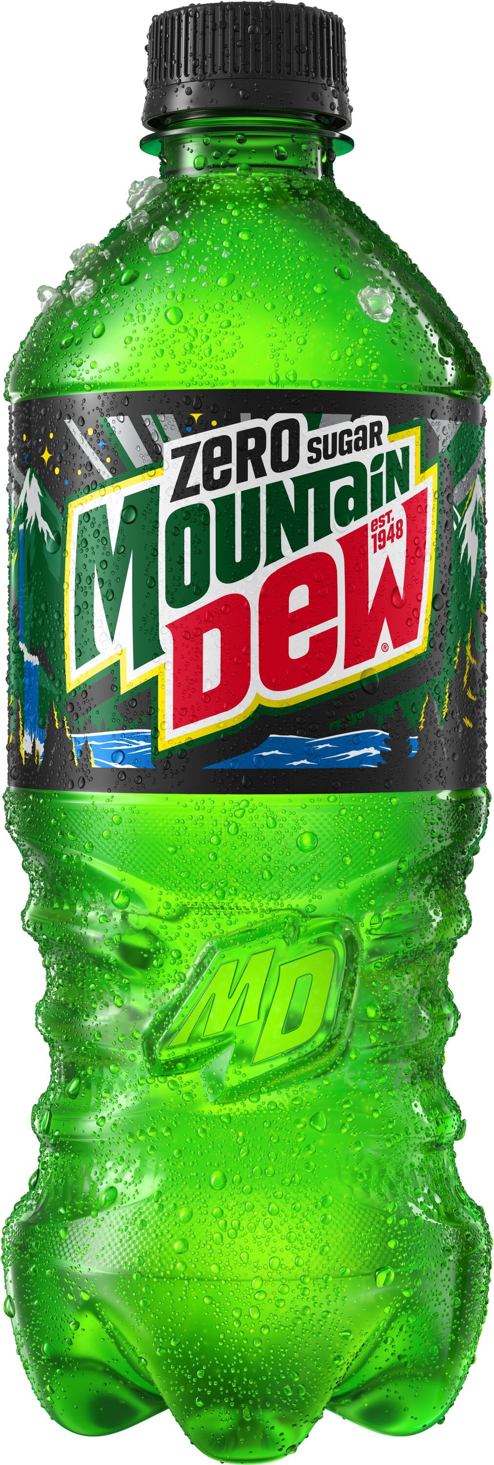 Mountain Dew Zero Sugar Citrus Soda Pop, 20 fl oz Bottle