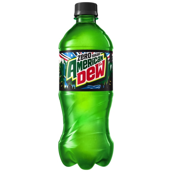 Mountain Dew Zero Sugar Citrus Soda Pop, 20 fl oz Bottle