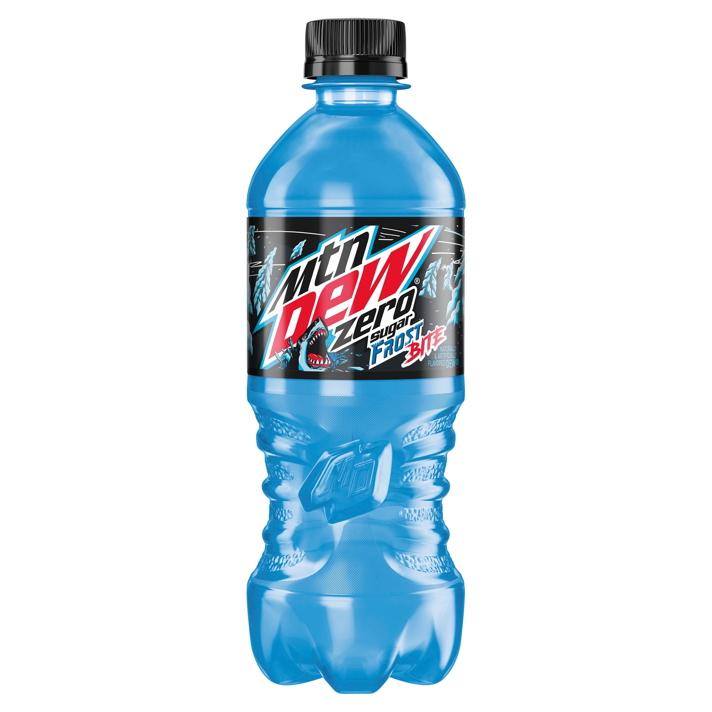Mountain Dew Zero Sugar Frost Bite Melon Citrus Soda Pop, 12 oz, 20 oz