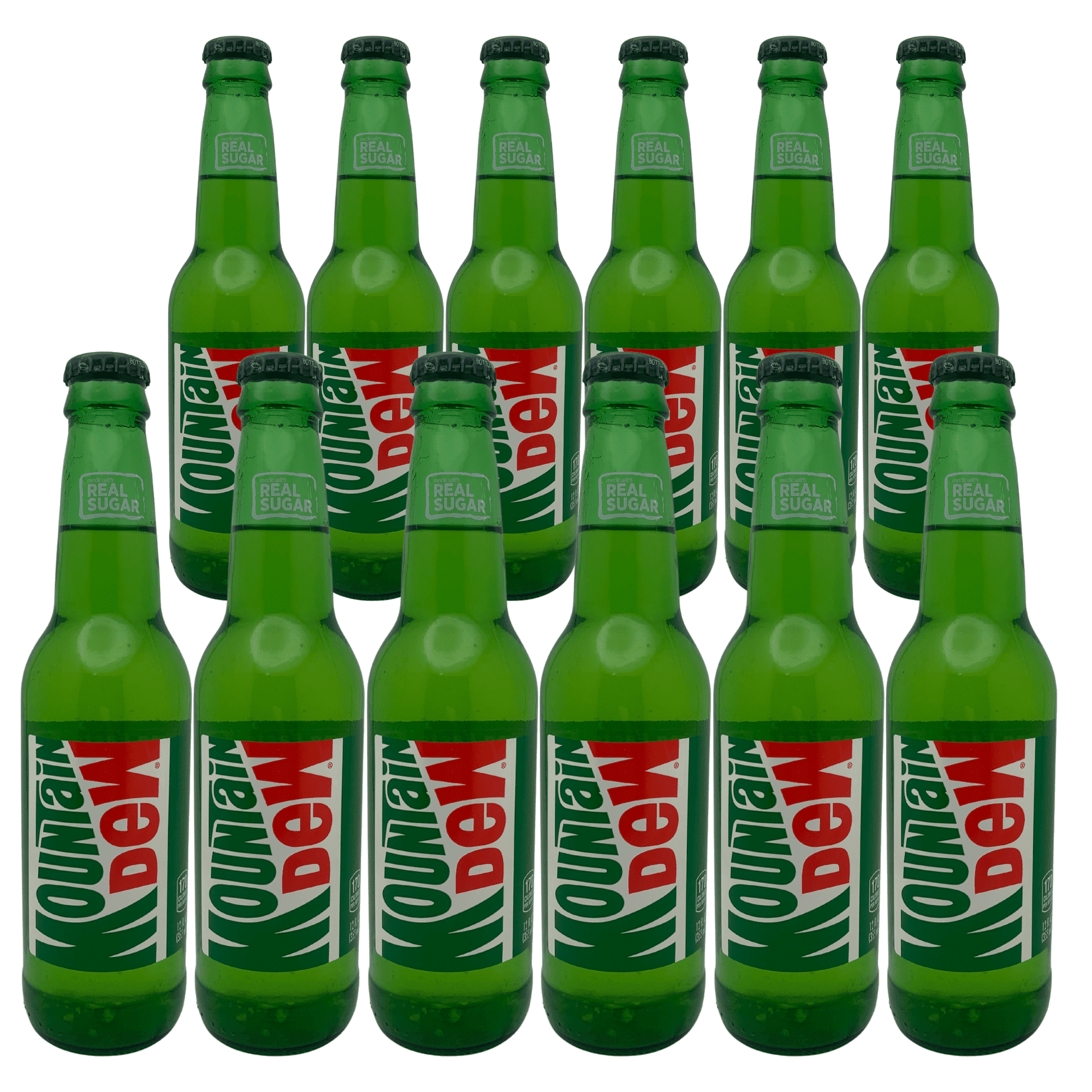 Mountain Dew in Nostalgic Glass Bottle 12 Pack