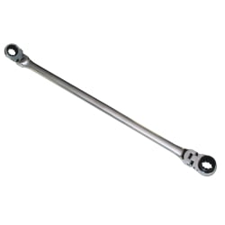 Mountain EX-PFFGBXZ16181 Universal Spline Double Box Reversible 13 mm x 15 mm Ratcheting Wrench