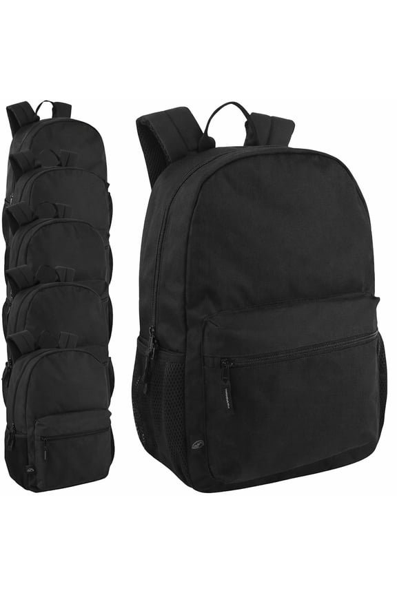 24 Pack 17 Inch Laptop Backpacks, Padded Air Mesh Shoulder Straps, Multiple Pockets for Commute, Travel