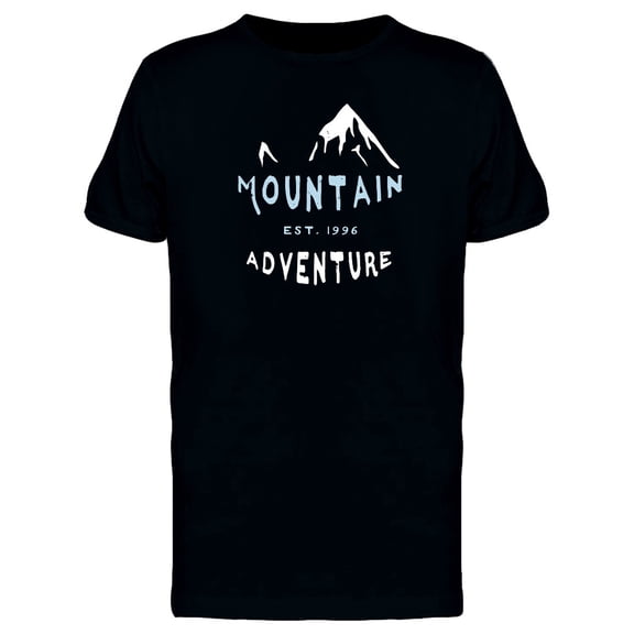 Mountain Est 1996 Adventure T-Shirt Men -Image by Shutterstock, Male Large