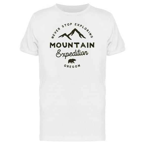 Mountain Expedition Oregon Logo Tee Men's - Men T-Shirt, Medium