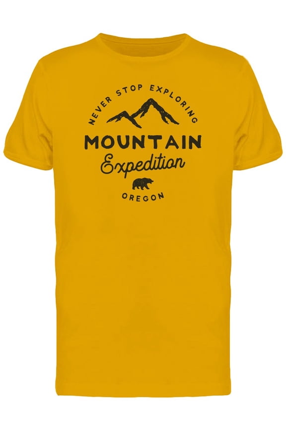 Mountain Expedition Oregon Logo Tee Men's -Image by Shutterstock